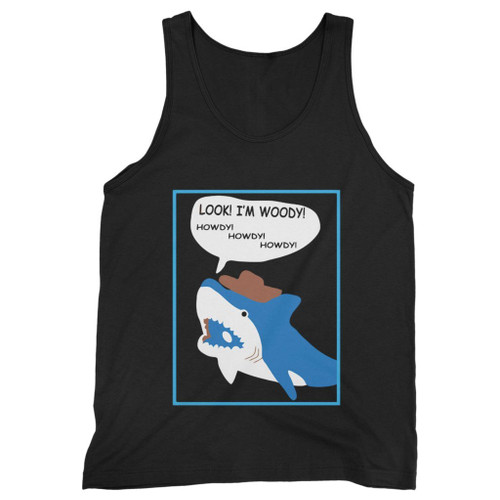 Our cotton look im woody howdy howdy toy story 4 men tank top is perfect for those intense workouts in the gym, at practice or pickup games.