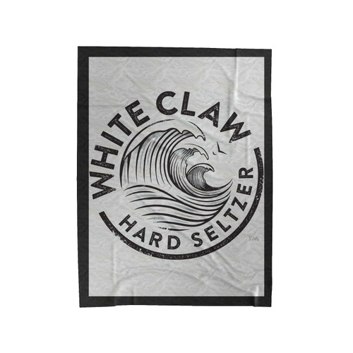 White Claw Hard Selzer Velveteen Blanket