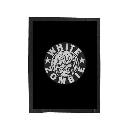 White Zombie Wall Velveteen Blanket