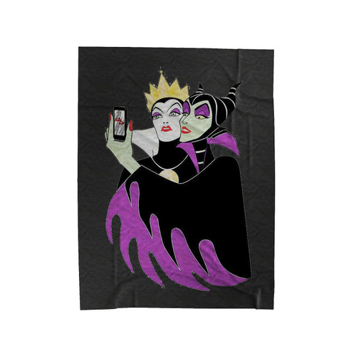 Wicked Selfie Velveteen Blanket