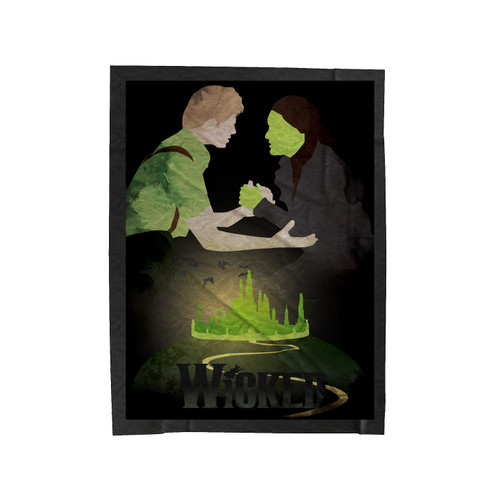 Wicked The Musical Velveteen Blanket