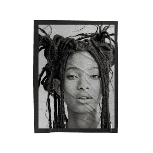 Willow Smith Photo Velveteen Blanket