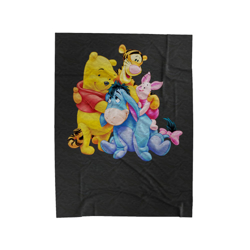 Winnie The Pooh And Friends Velveteen Blanket