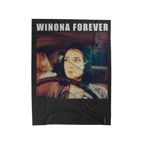 Winona Ryder Signature Velveteen Blanket