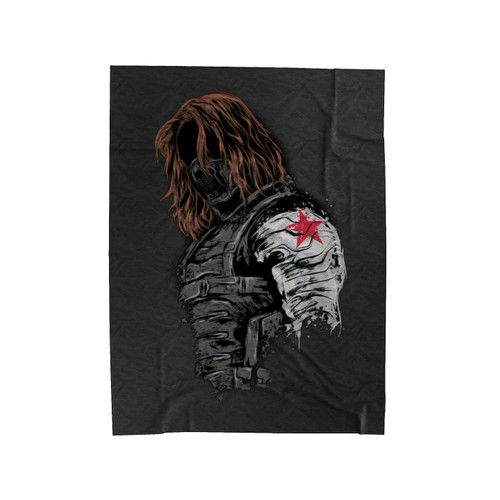 Winter Soldier Marvel Velveteen Blanket