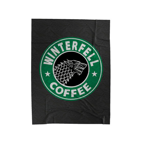 Winterfell Coffee Logo Velveteen Blanket