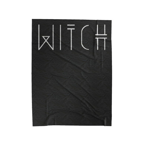 Witch Halloween Velveteen Blanket