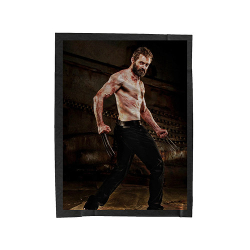 Wolverine Hugh Jackman 1 Velveteen Blanket