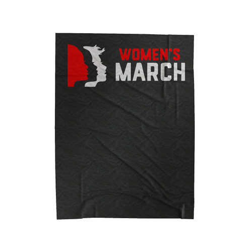 Women March On Washington 2 Velveteen Blanket