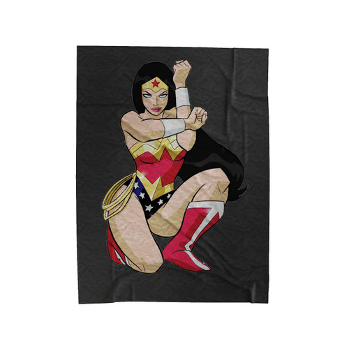 Wonder Woman Dc Comics Velveteen Blanket