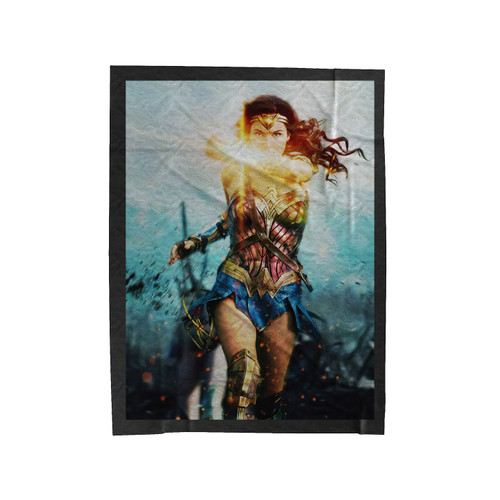 Wonder Woman Superhero Velveteen Blanket