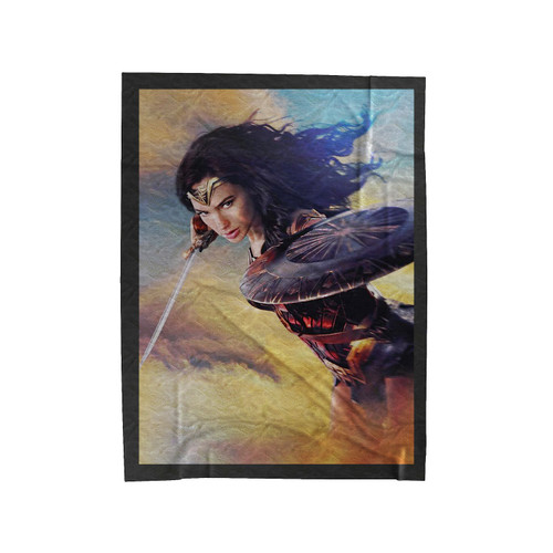 Wonder Woman Sword Velveteen Blanket