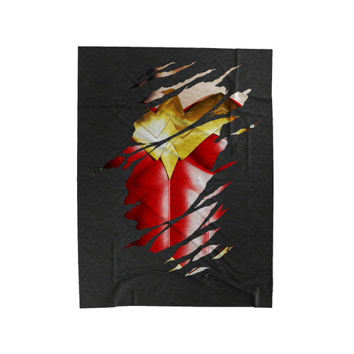 Wonder Women Chest Velveteen Blanket