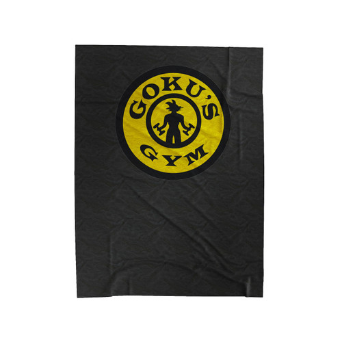 Work Out Training Goku's Gym Dragonball Z Velveteen Blanket