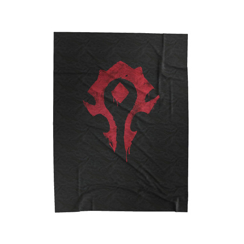 World Of Warcraft Horde Spray Velveteen Blanket
