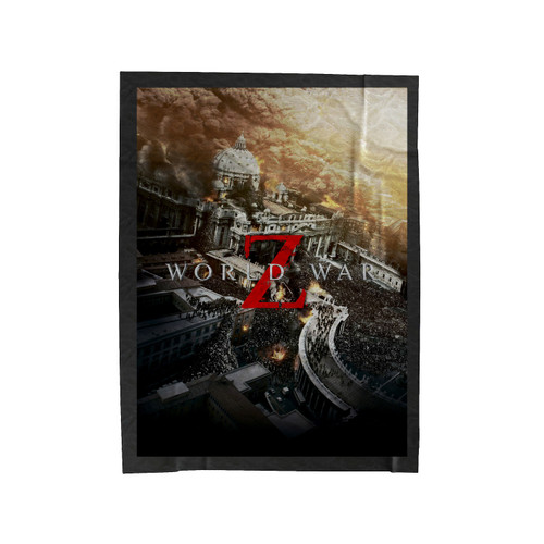 World War Z Art Velveteen Blanket