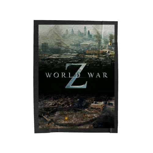 World War Z Movie 1 Velveteen Blanket