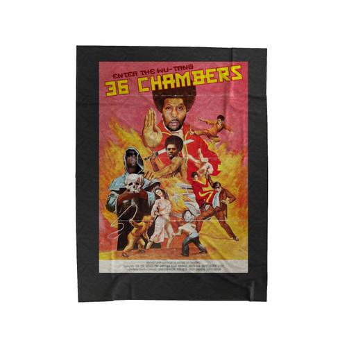 Wu Tang 36 Chambers Velveteen Blanket