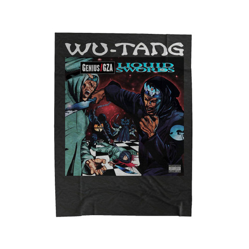 Wu Tang Gza Liquid Swords Album Underground Hip Hop Comic Velveteen Blanket Wu Tang Gza Liquid Swords Album Underground Hip Hop Comic Velveteen Blanket