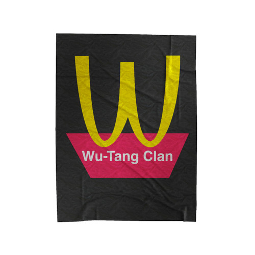Wu Tang Logo Parody Velveteen Blanket