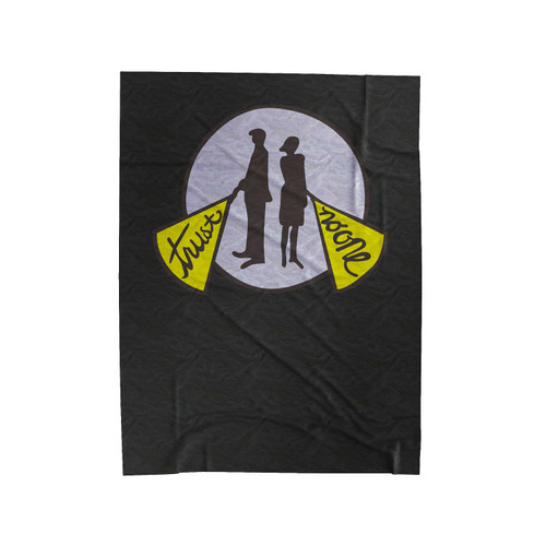 X- Files Aliens Trust No One 90S Mulder Scully Velveteen Blanket