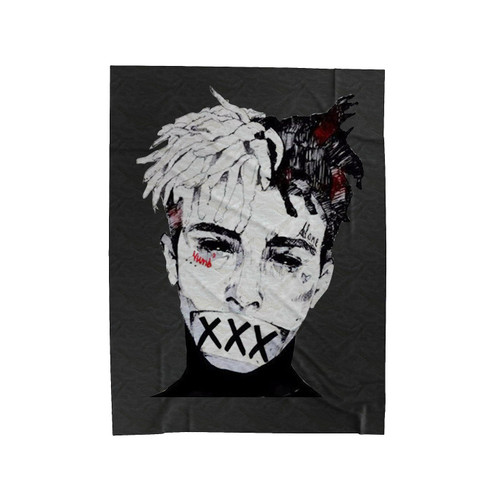 Xxxtentacion Tribute 1 Velveteen Blanket