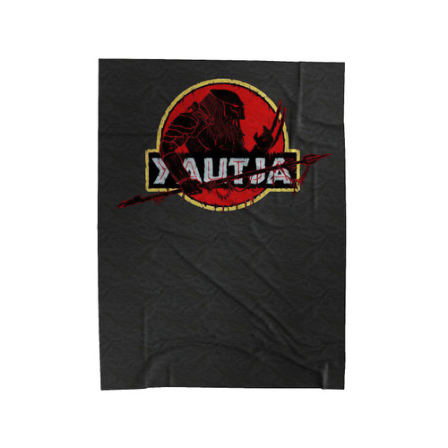 Yautja Jurrasic Predator Velveteen Blanket