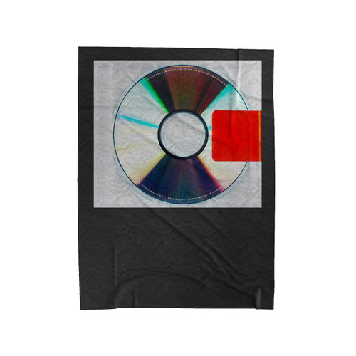 Yeezus Kanye West Classic Hip Hop Rap Cover Art Velveteen Blanket