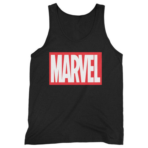 Our cotton marvel comics box logo men tank top is perfect for those intense workouts in the gym, at practice or pickup games.