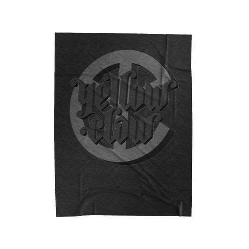 Yellow Claw Blood For Mercy Velveteen Blanket