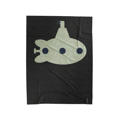 Yellow Submarine Velveteen Blanket