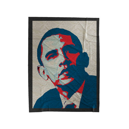 Yes We Can Obama Velveteen Blanket