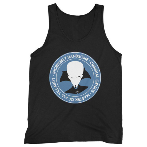 Our cotton master of all villainy men tank top is perfect for those intense workouts in the gym, at practice or pickup games.