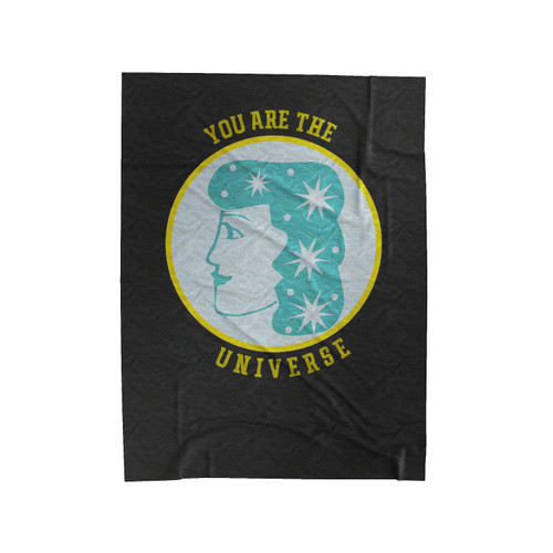 You Are The Universe Universe Feminism Goddess Girl Self Love Stars Velveteen Blanket