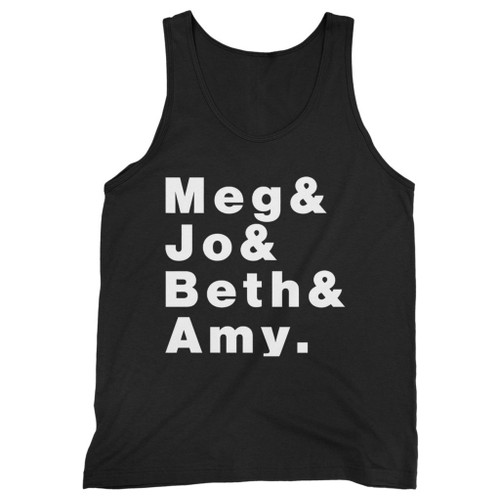Our cotton meg jo beth and amy the story of little women and why it still matters men tank top is perfect for those intense workouts in the gym, at practice or pickup games.
