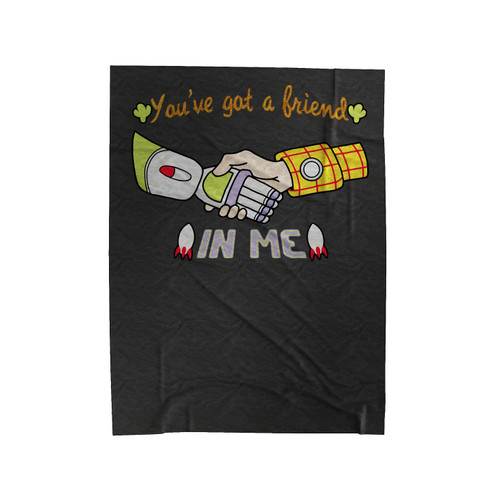 You'Ve Got A Friend In Me Velveteen Blanket