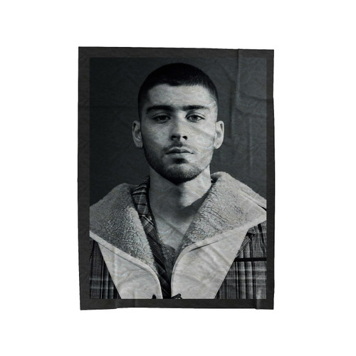 Zayn Malik Photoshoot Velveteen Blanket