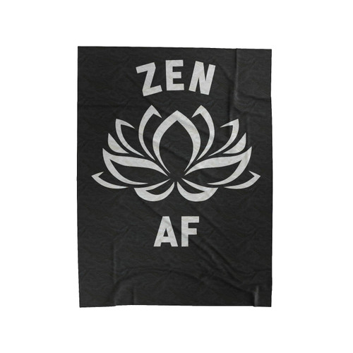 Zen Af Velveteen Blanket