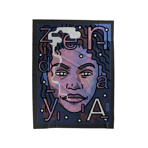 Zendaya Euphoria 1 Velveteen Blanket