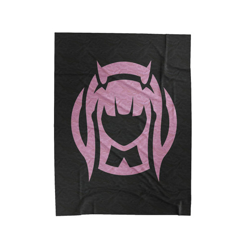 Zero Two Anime Symbol Velveteen Blanket