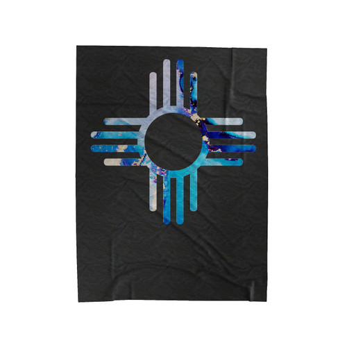 Zia Symbol Velveteen Blanket