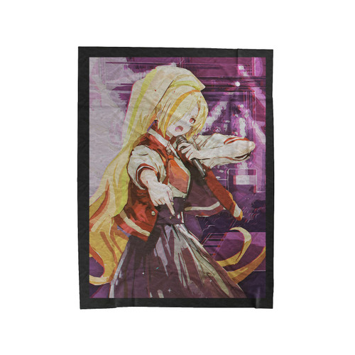 Zombieland Saga Saki Nikaido Velveteen Blanket