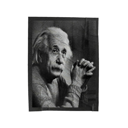 Albert Einstein Velveteen Blanket