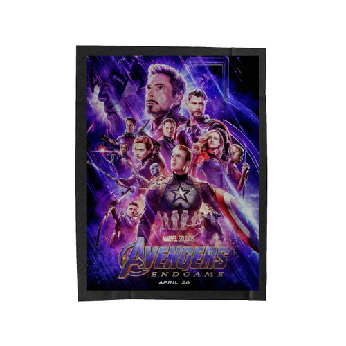Avengers Endgame 3 Velveteen Blanket