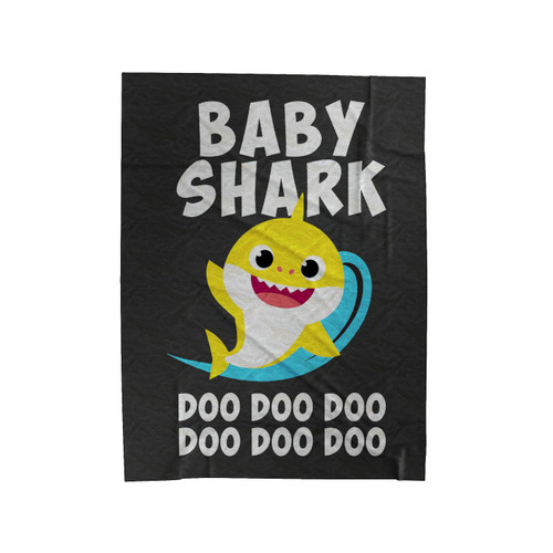 Baby Shark Doo Doo Doo Velveteen Blanket