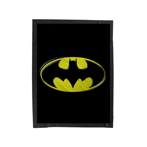 Batman Logo Velveteen Blanket