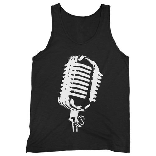 Our cotton microphone scribble music band singer voice men tank top is perfect for those intense workouts in the gym, at practice or pickup games.