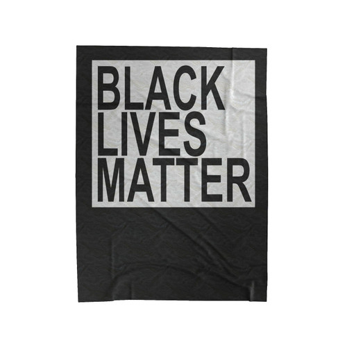 Black Lives Matter #Blacklivesmatter Velveteen Blanket