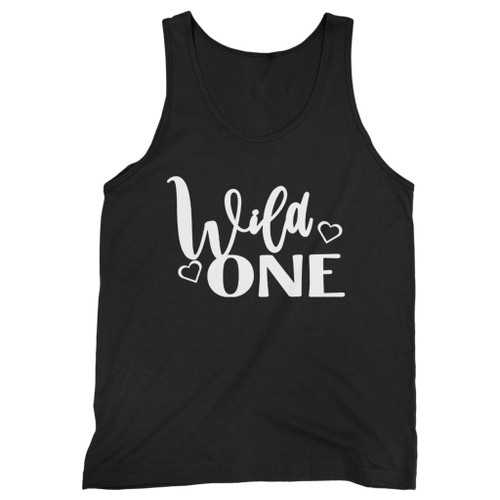 Our cotton mild one wild one 2 men tank top is perfect for those intense workouts in the gym, at practice or pickup games.