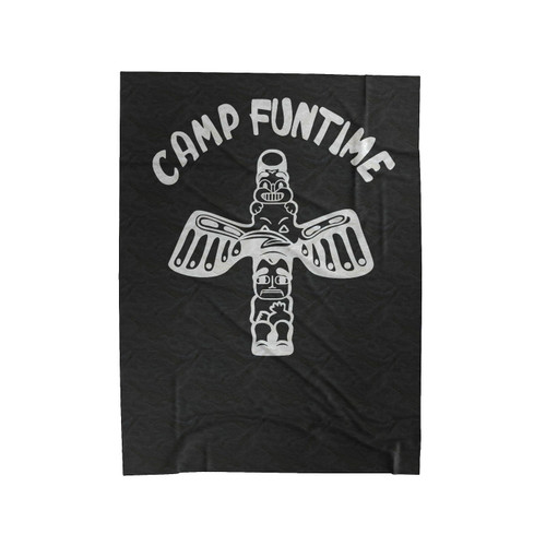 Camp Funtime Velveteen Blanket
